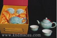 結晶釉茶具 Crystal glaze tea set
