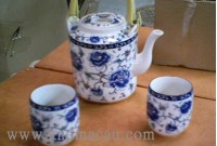 結晶釉茶具 Crystal glaze tea set