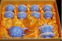 結晶釉茶具 Crystal glaze tea set