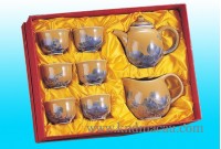 結晶釉茶具 Crystal glaze tea set