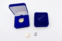 磁吸金屬襟章單個錦盒裝-民航局